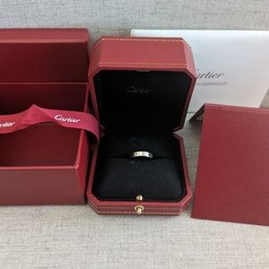 Cartier Love Ring White Gold